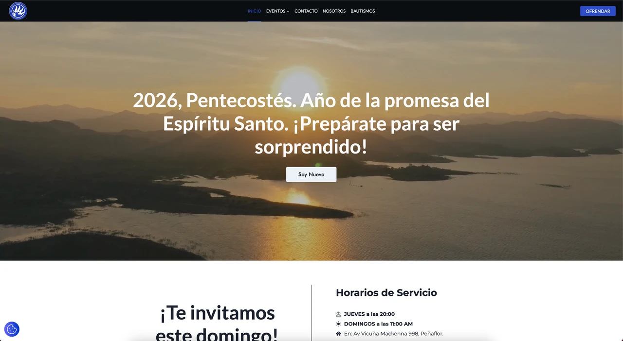 Web Institucional & Comunidad - Vista 1