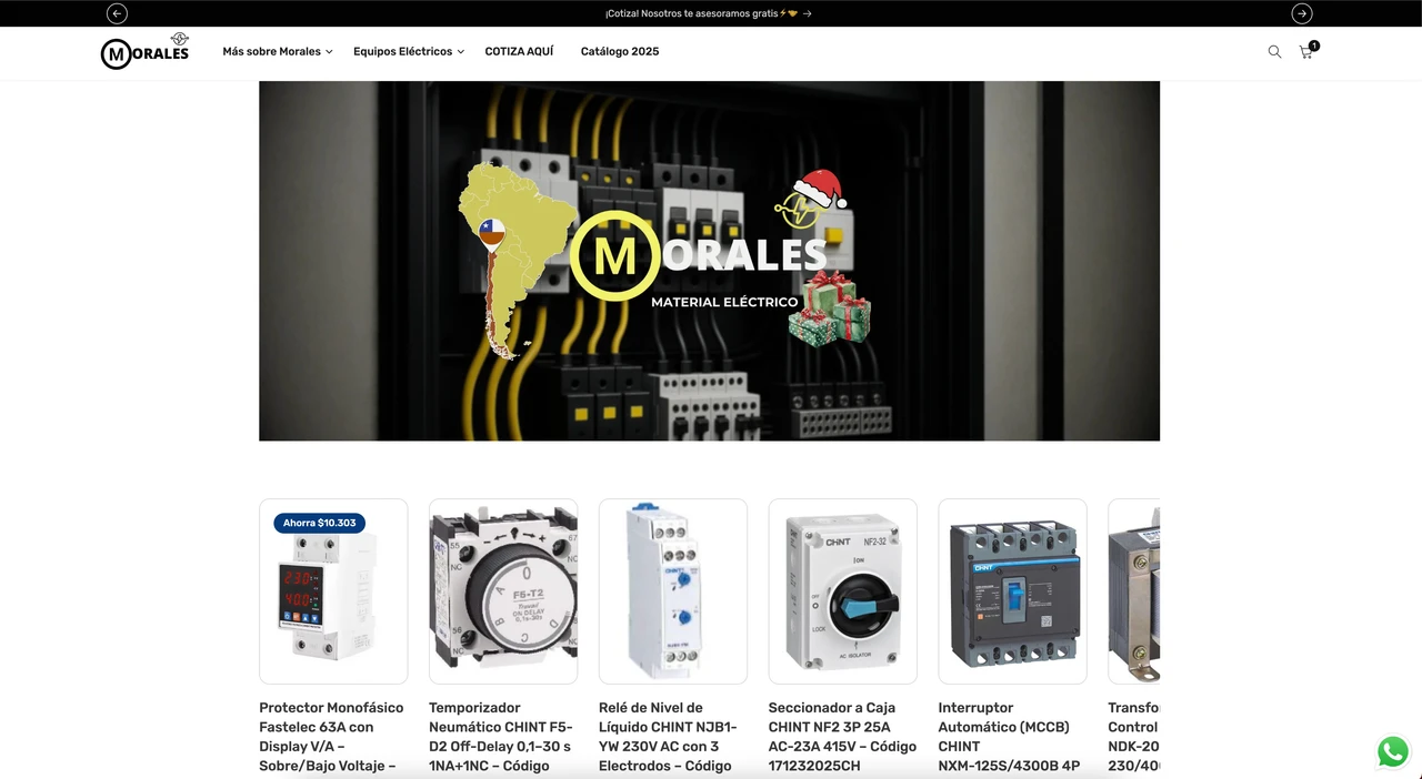 Ecommerce Morales - Vista 1